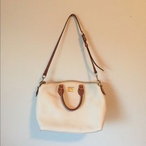 White Dooney & Bourke Purse - 13” x 8” x 6”